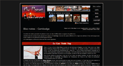 Desktop Screenshot of cambodge.myplanetexperience.com