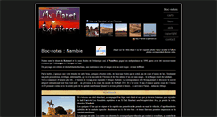 Desktop Screenshot of namibie.myplanetexperience.com