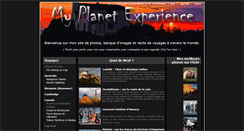 Desktop Screenshot of myplanetexperience.com